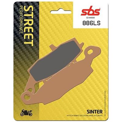 SBS 886 LS Sinter Brake Pads - Motorcycle Accessories SBS 886 LS Sinter Brake Pads - Motorcycle Accessories
