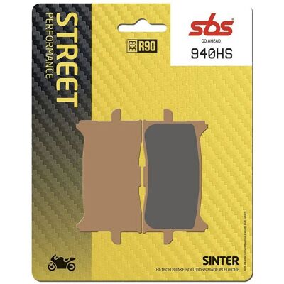 Pastillas de freno SBS 940HS - Metal sinterizado - Alto rendimiento Pastillas de freno SBS 940HS - Metal sinterizado - Alto rendimiento