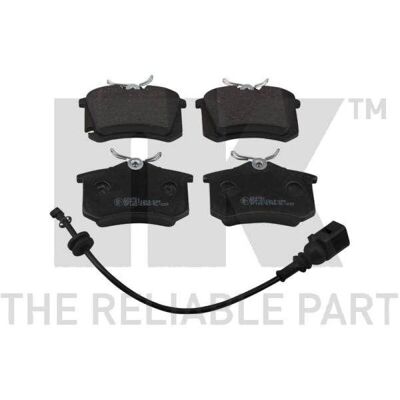 Nk Bremsbeläge Satz Hinterachse für Seat Ibiza VW Polo - Scheibenbremse Nk Bremsbeläge Satz Hinterachse für Seat Ibiza VW Polo - Scheibenbremse