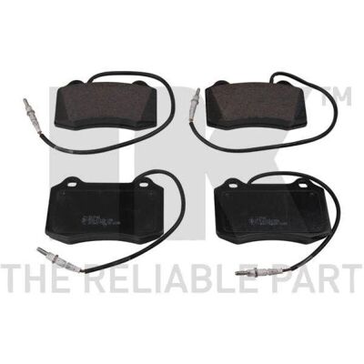 Nk 223746 Peugeot 406 Bremsbeläge Vorderachse Nk 223746 Peugeot 406 Bremsbeläge Vorderachse