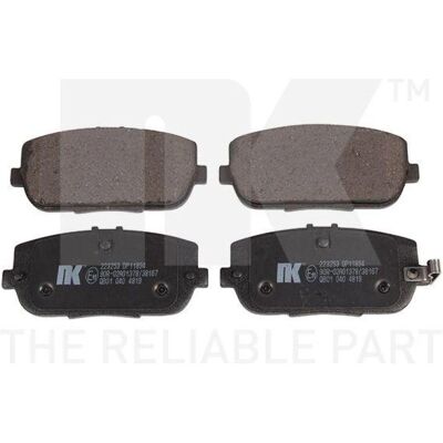Nk N2Y32648Z Hinterachsklotten - Bremsbeläge Nk N2Y32648Z Hinterachsklotten - Bremsbeläge