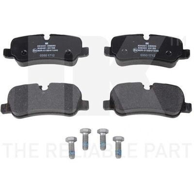 Land Rover LR010664 Rear Brake Pad Set - Disc Brake Land Rover LR010664 Rear Brake Pad Set - Disc Brake