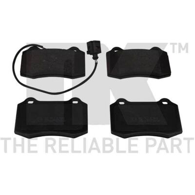 Nk Bremsbeläge Seat Leon Vorderachse - Verschleißwarnkontakt - 14,8mm Dicke Nk Bremsbeläge Seat Leon Vorderachse - Verschleißwarnkontakt - 14,8mm Dicke