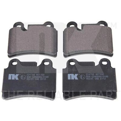 VW 7L6698451B Rear Brake Pads Set - Brake System VW 7L6698451B Rear Brake Pads Set - Brake System