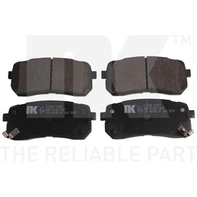 Hyundai Kia Brake Pads Set - Front/Rear, Wear Warning Hyundai Kia Brake Pads Set - Front/Rear, Wear Warning