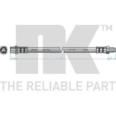 NK Bremsschlauch 8523144 - Bremsschlauch für Fiat Croma NK Bremsschlauch 8523144 - Bremsschlauch für Fiat Croma