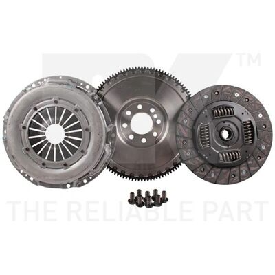 Nk Juego de Embrague para Ford Mondeo 3 TDCi - 253mm, Volante de masa única Nk Juego de Embrague para Ford Mondeo 3 TDCi - 253mm, Volante de masa única