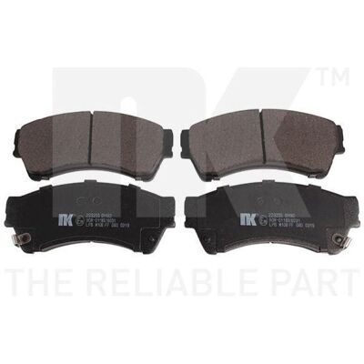 Mazda 6 Front Brake Pads - OEM 223255 Mazda 6 Front Brake Pads - OEM 223255