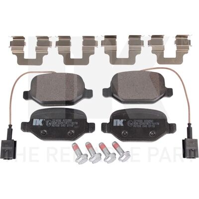 Nk Modell 221030 Bremsbeläge Satz - Hinterachse Alfa Romeo Mito Nk Modell 221030 Bremsbeläge Satz - Hinterachse Alfa Romeo Mito