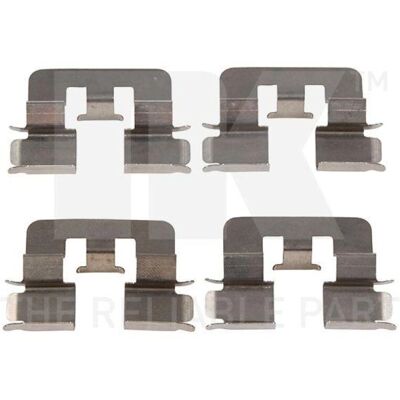 NK Remschijfremblokken Kit voor Toyota Corolla IX - 3/5 Deurs NK Remschijfremblokken Kit voor Toyota Corolla IX - 3/5 Deurs