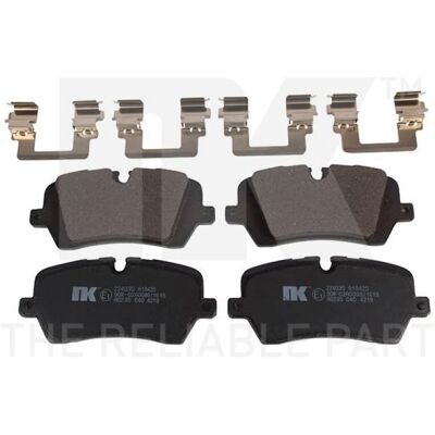 Land Rover Brake Pads Rear Set - LR036574 Land Rover Brake Pads Rear Set - LR036574