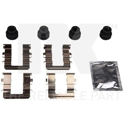 NK - Hyundai H-1 IX55 - Hinterachse - Hyundai H-1 IX55 - Brake pad set NK - Hyundai H-1 IX55 - Hinterachse - Hyundai H-1 IX55 - Brake pad set