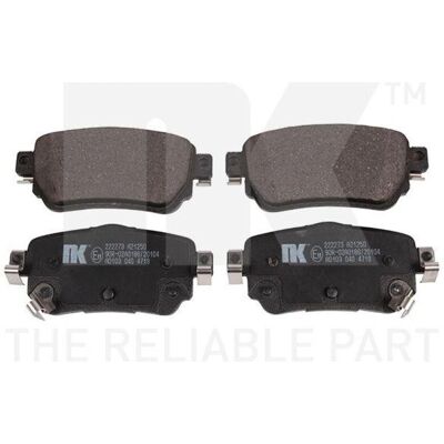 Nissan D40604CA0A Brake Pads - Rear Nissan D40604CA0A Brake Pads - Rear