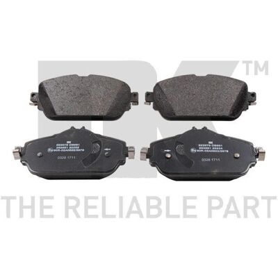 Mercedes-Benz A0004208700 Front Brake Pads - Brake Pads Mercedes-Benz A0004208700 Front Brake Pads - Brake Pads