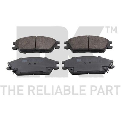 Nk BPHY1904 Vorderachse Bremsbelagsatz für Hyundai Accent, Lantra, Pony S Nk BPHY1904 Vorderachse Bremsbelagsatz für Hyundai Accent, Lantra, Pony S