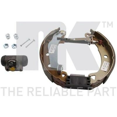 Nk Juego de freno de tambor trasero para Alfa Romeo 145 146 - Preinstalado Nk Juego de freno de tambor trasero para Alfa Romeo 145 146 - Preinstalado