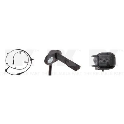 A.B.S. Rear Axle ABS Sensor - Chevrolet Malibu, Opel A.B.S. Rear Axle ABS Sensor - Chevrolet Malibu, Opel