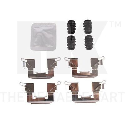 NK - Vorderachse Mazda 2 Opel Corsa - Front axel - Brake pad mounting kit NK - Vorderachse Mazda 2 Opel Corsa - Front axel - Brake pad mounting kit