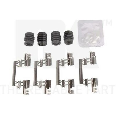 NK - Mazda 3 CX-3 - Vorderachse - Bremsbelag-Montagesatz NK - Mazda 3 CX-3 - Vorderachse - Bremsbelag-Montagesatz