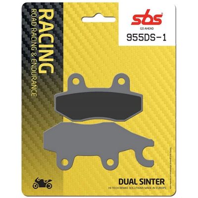 Plaquettes de frein avant Sbs Kawasaki - Racing 955ds-1 - Publicité Plaquettes de frein avant Sbs Kawasaki - Racing 955ds-1 - Publicité