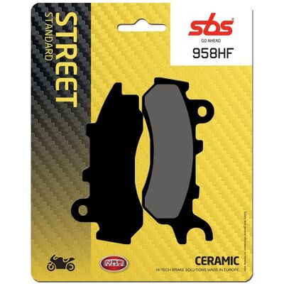 Pastiglie freno SBS 958 HF Ceramiche - Per moto Pastiglie freno SBS 958 HF Ceramiche - Per moto