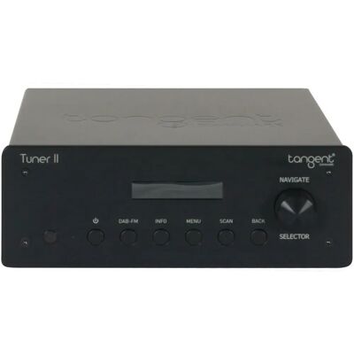 Tangent TUNER II - Radio FM/DAB Compacte - Noir Tangent TUNER II - Radio FM/DAB Compacte - Noir