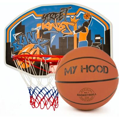 My Hood Modell 340029 Rote Basketball Rückwand - Basketball Rückwand mit Ball My Hood Modell 340029 Rote Basketball Rückwand - Basketball Rückwand mit Ball