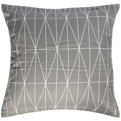 Borg Living Bomullsatin putetrekk - Grå - 60x63cm - Sengklær Borg Living Bomullsatin putetrekk - Grå - 60x63cm - Sengklær