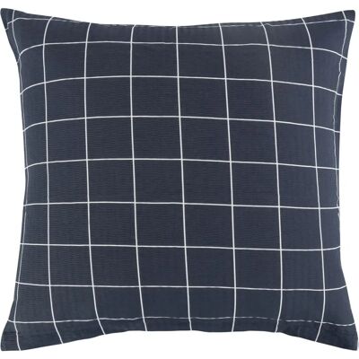 Borg Living Blå Rutete Putetrekk - 60x63 cm - Lett og pustende design Borg Living Blå Rutete Putetrekk - 60x63 cm - Lett og pustende design