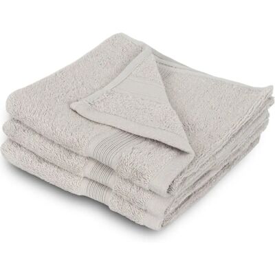 Borg Bambus Gjestehåndkle - Sand - 40x60 cm - OEKO-TEX Borg Bambus Gjestehåndkle - Sand - 40x60 cm - OEKO-TEX