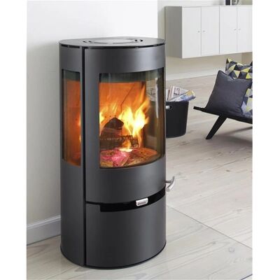 ADURO Aduro 9 - Schwarz, 6 kW Kaminofen mit Glassicht - Indoor Heizen ADURO Aduro 9 - Schwarz, 6 kW Kaminofen mit Glassicht - Indoor Heizen