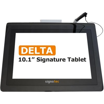 SIGNOTEC Delta - Tablette graphique TFT noire de 10,1 pouces - Publicité SIGNOTEC Delta - Tablette graphique TFT noire de 10,1 pouces - Publicité