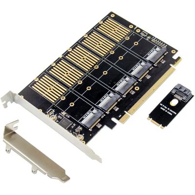 MicroConnect MicroConnect M.2 B Key SSD Adapter - Støtter 2230-2280 MicroConnect MicroConnect M.2 B Key SSD Adapter - Støtter 2230-2280
