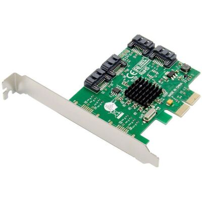 MicroConnect MC-PCIE-88SE9230-4 RAID-kontroller - Lagringsenhet MicroConnect MC-PCIE-88SE9230-4 RAID-kontroller - Lagringsenhet