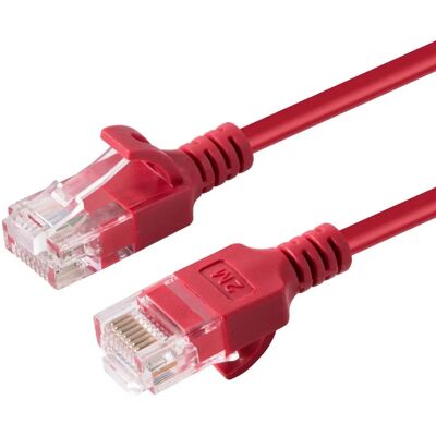 MicroConnect - V-UTP6A03R-SLIM - Rot - Netzwerkkabel MicroConnect - V-UTP6A03R-SLIM - Rot - Netzwerkkabel