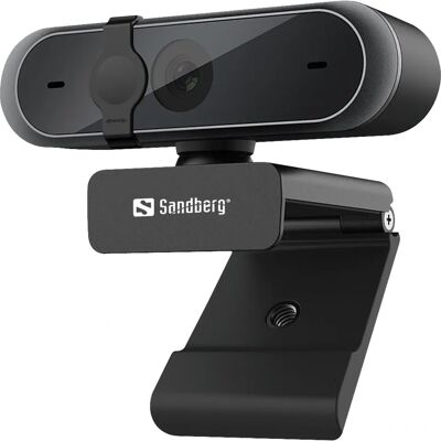 Sandberg 133-95 Webcam - 5 MP USB 2.0 Svart Sandberg 133-95 Webcam - 5 MP USB 2.0 Svart