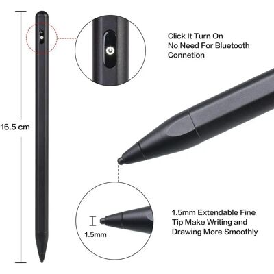 CoreParts MOBX-ACC-011 Stylus Pen - Schwarz - Für iPad CoreParts MOBX-ACC-011 Stylus Pen - Schwarz - Für iPad