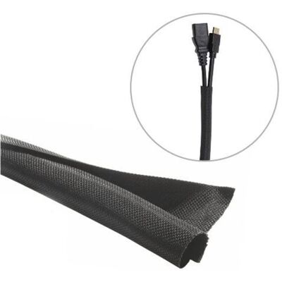 Vivolink VLSC102500B cable sleeve - Black - Cable sleeve Vivolink VLSC102500B cable sleeve - Black - Cable sleeve
