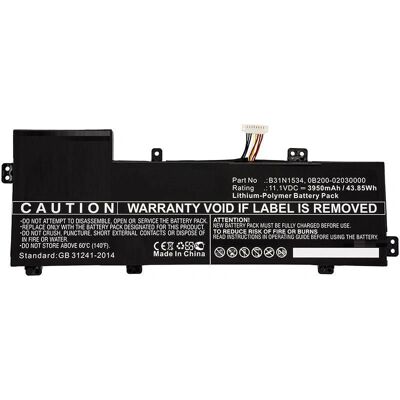 CoreParts MBXAS-BA0172 Laptop Battery - 44Wh - Black - Asus Ux510 CoreParts MBXAS-BA0172 Laptop Battery - 44Wh - Black - Asus Ux510