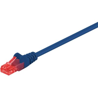 MicroConnect Blå Cat6 U/UTP Nettverkskabel - 0,25m MicroConnect Blå Cat6 U/UTP Nettverkskabel - 0,25m