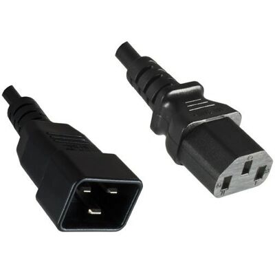 MicroConnect Câble d'alimentation - 0,5 m Noir C13-C20 - Publicité MicroConnect Câble d'alimentation - 0,5 m Noir C13-C20 - Publicité