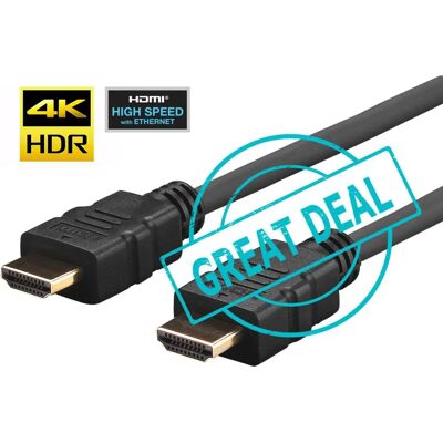 Cavo HDMI Pro Vivolink 2m Ultra Flessibile - Tipo A (Standard) Nero Cavo HDMI Pro Vivolink 2m Ultra Flessibile - Tipo A (Standard) Nero