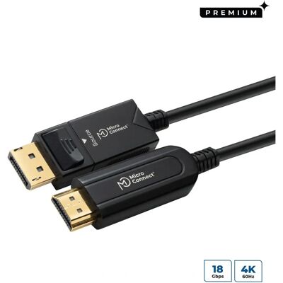 Microconnect Microconnect DP-HDMI-1500V1.4OP Video Kabel Adapter 15 m DisplayPort Svart Microconnect Microconnect DP-HDMI-1500V1.4OP Video Kabel Adapter 15 m DisplayPort Svart