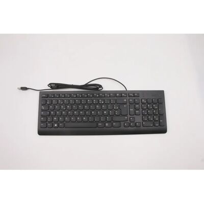 Lenovo Calliope - Clavier USB AZERTY Compact - Noir - Publicité Lenovo Calliope - Clavier USB AZERTY Compact - Noir - Publicité