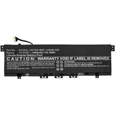 CoreParts MBXHP-BA0210 Laptop Battery - 52Wh, HP Envy CoreParts MBXHP-BA0210 Laptop Battery - 52Wh, HP Envy