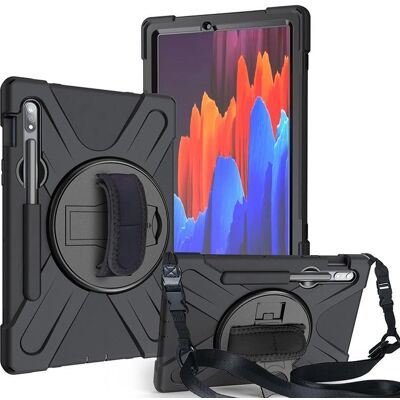 eSTUFF AUSTIN Defender Case für Samsung Galaxy Tab S7/S8 - Schwarz - Tablet Hülle eSTUFF AUSTIN Defender Case für Samsung Galaxy Tab S7/S8 - Schwarz - Tablet Hülle
