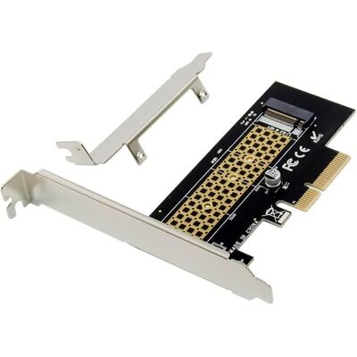 Adaptateur MicroConnect PCIe x4 M.2 NVMe - Carte d'interface - Publicité Adaptateur MicroConnect PCIe x4 M.2 NVMe - Carte d'interface - Publicité