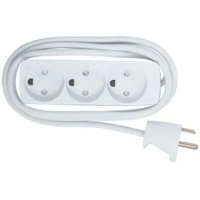 Microconnect MicroConnect Multiprise danoise 3 prises 5M - Multiprise Microconnect MicroConnect Multiprise danoise 3 prises 5M - Multiprise