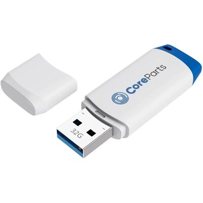 CoreParts MM-USB3.0-32GB Clé USB - 32GB - Bleu & Blanc - USB 3.2 CoreParts MM-USB3.0-32GB Clé USB - 32GB - Bleu & Blanc - USB 3.2