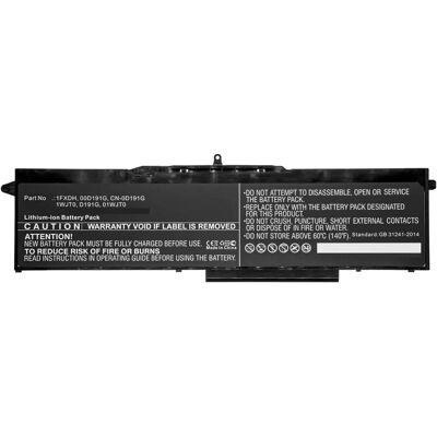 CoreParts MBXDE-BA0202 Laptopbatterie - Dell Schwarz 95.76Wh CoreParts MBXDE-BA0202 Laptopbatterie - Dell Schwarz 95.76Wh